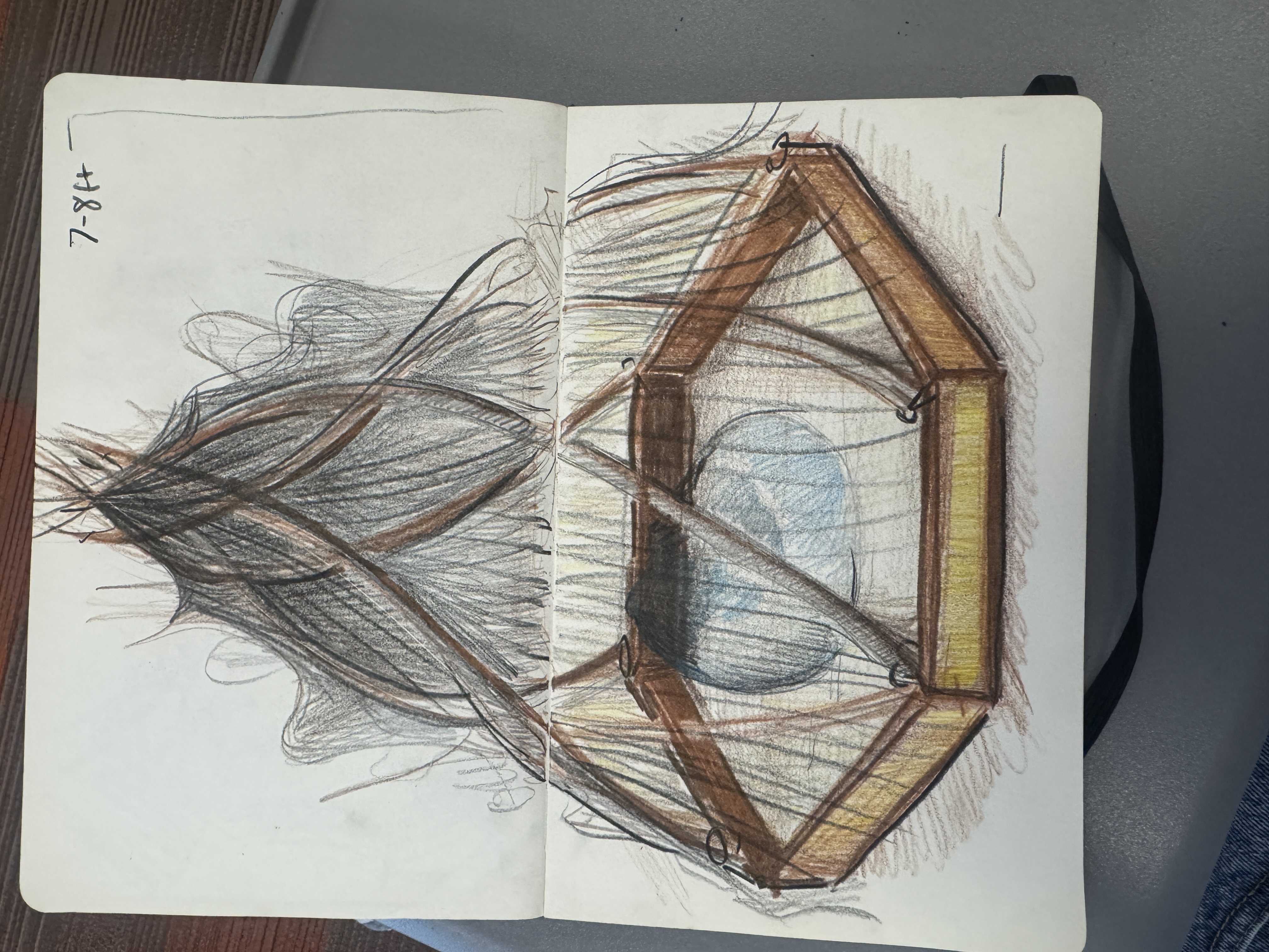 Initial concept sketch by teammate (Roberto O.)