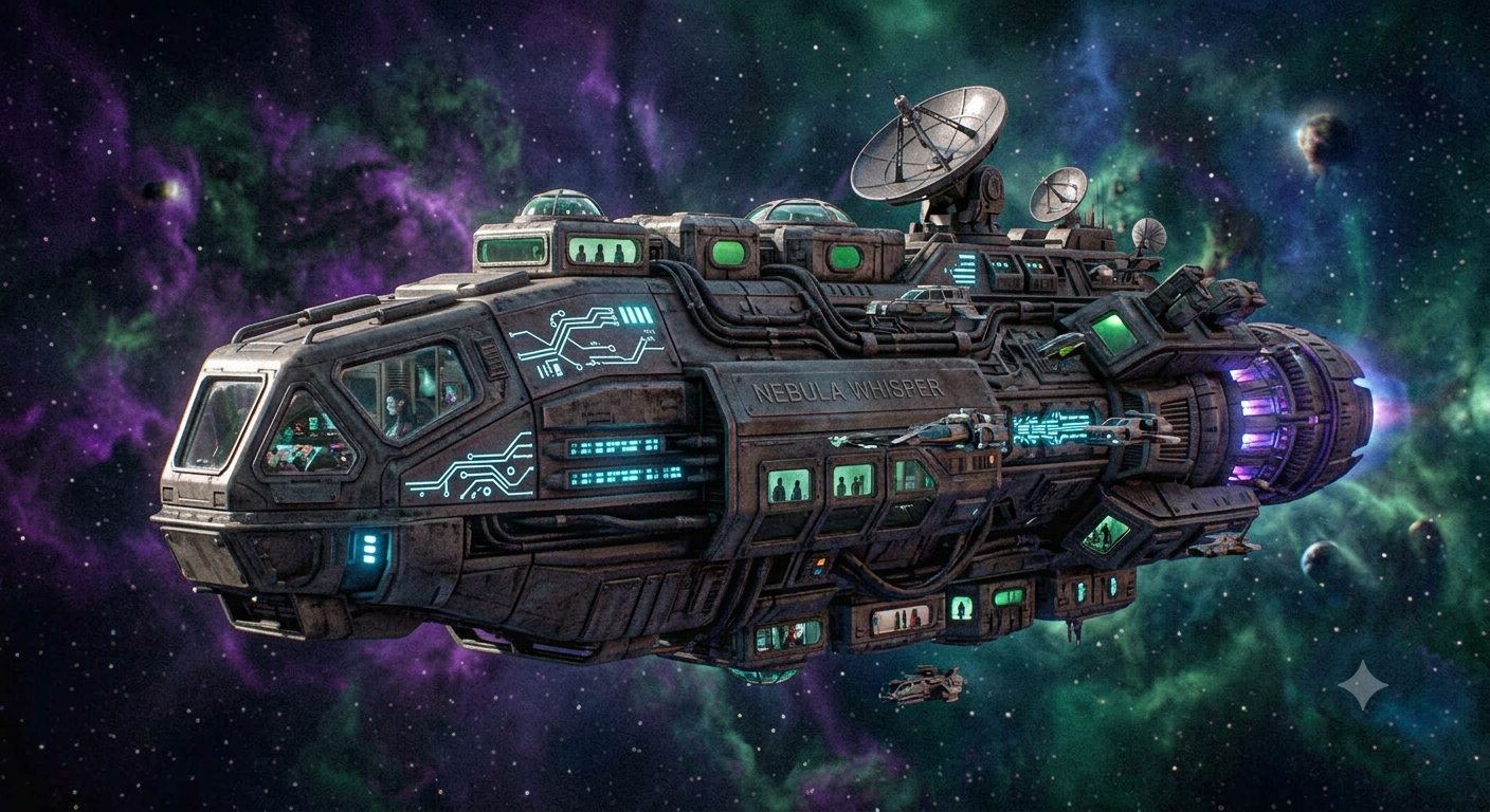 Spaceship - main scenario